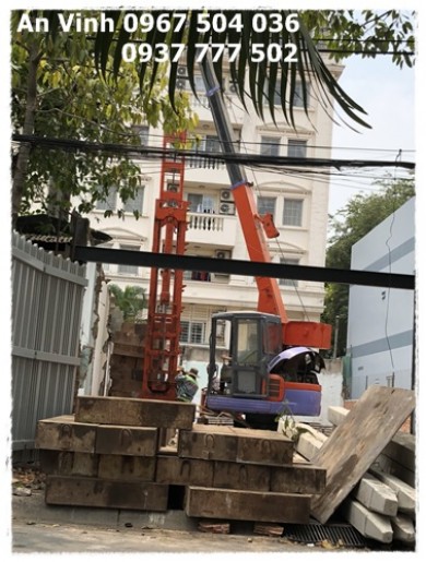 Công ty An Vinh ép cọc nhà phố đường Tú Sương, Quận 9, TP. Hồ Chí Minh
