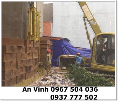 ép cọc công trình nhà phố Hiệp Bình- Ép cọc tại TP. Hồ Chí Minh