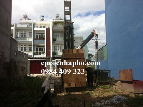 ép cọc bê tông Võ Văn Ngân