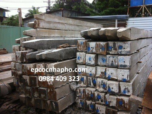 Cọc bê tông cốt thép 200X200 mm sắt chủ Việt Nhật bảng mã đơn