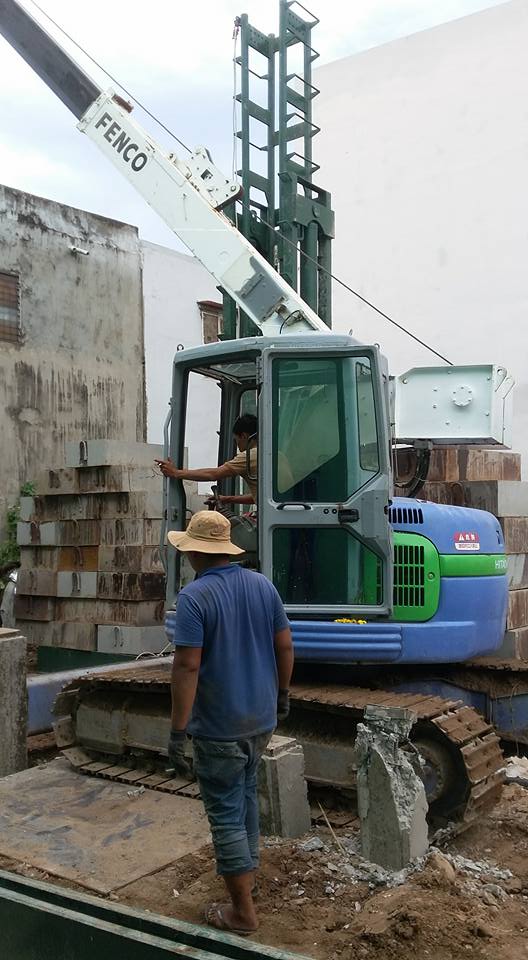 Ép cọc bê tông tại quận 6