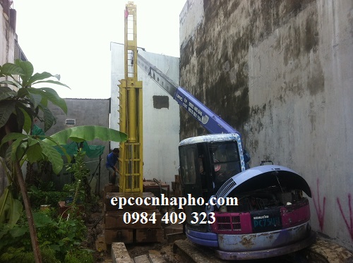 ep cọc bê tông khu thanh nien truong tho thu duc